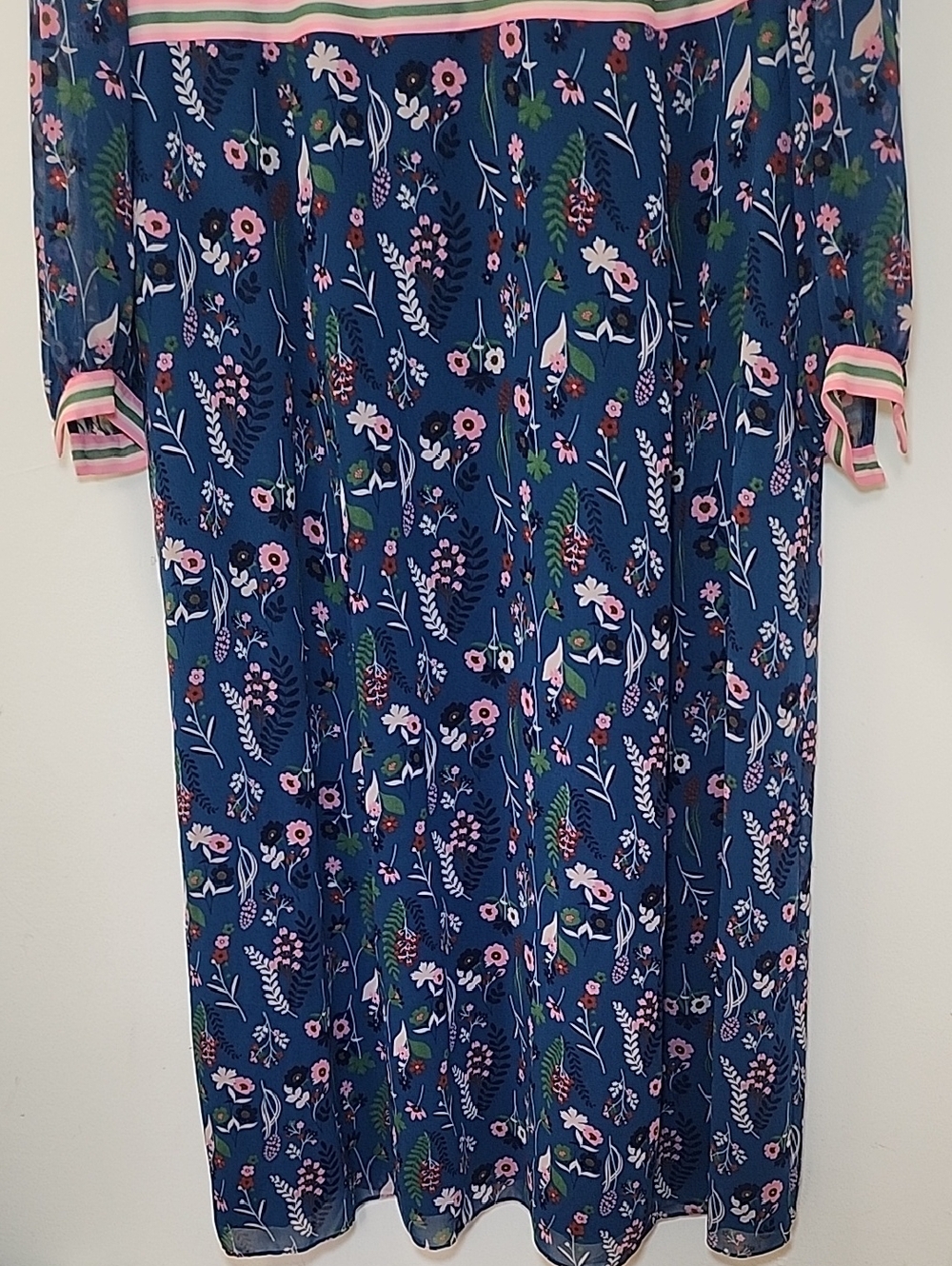 Boden Ellen Floral Maxi Dress  Baltic Botany floral print Size 16 - Picture 9 of 16